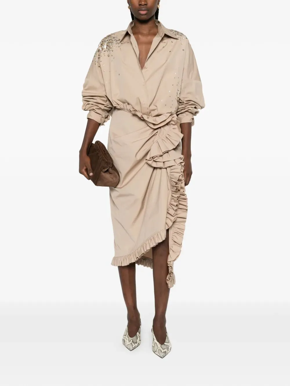 Casia Sequined Shirt sold by Wanan Luxury product image thumbnail 2