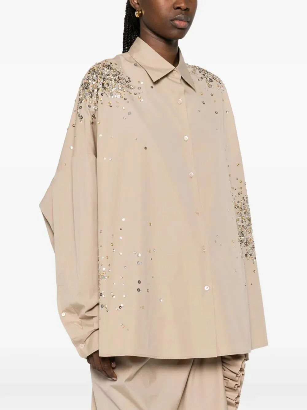 Casia Sequined Shirt sold by Wanan Luxury product image thumbnail 3