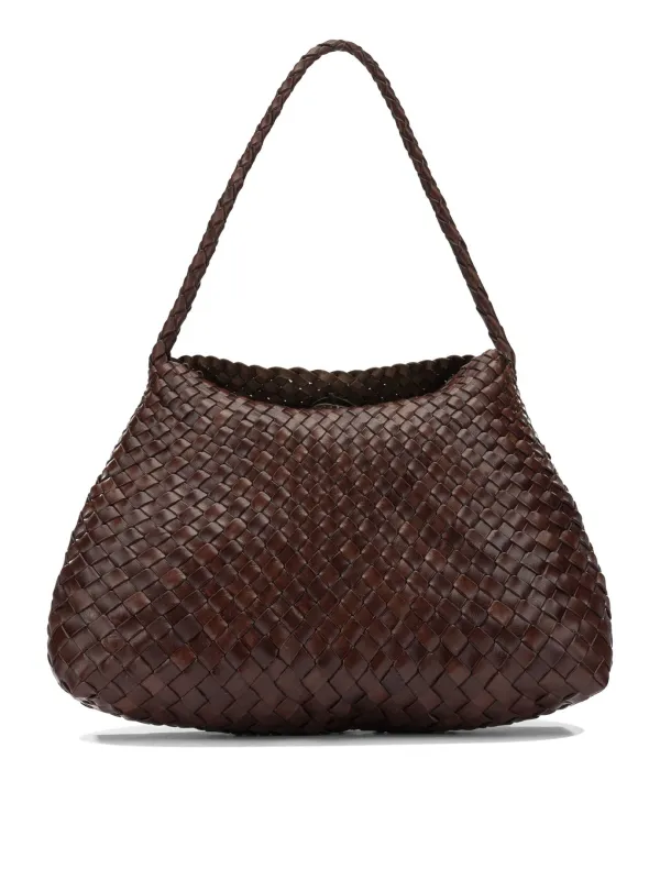 Santa Maria Shoulder Bags Brown made by Dragon Diffusion