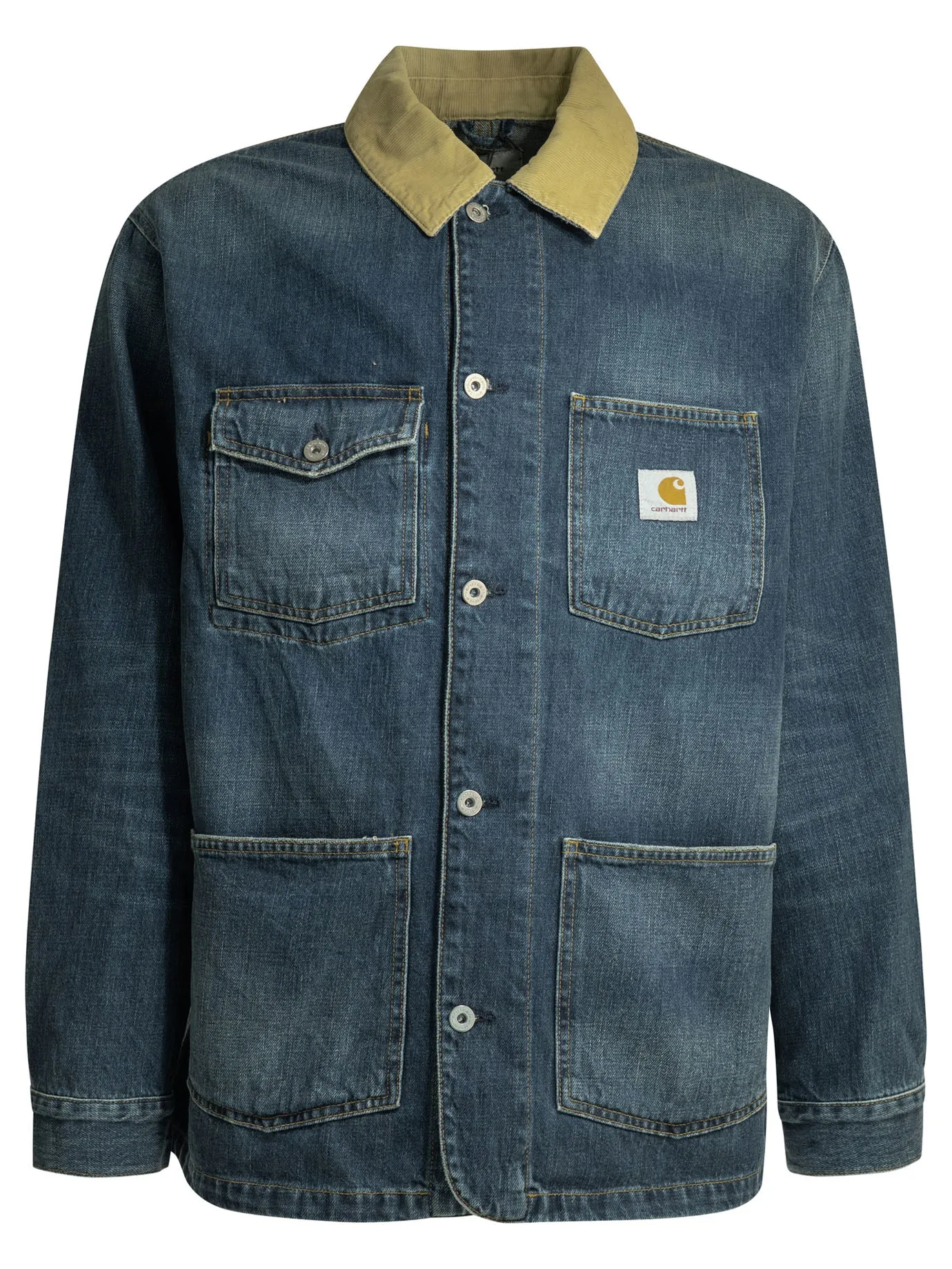 Warren Chore Jackets And Coats Blue sold by Wanan Luxury