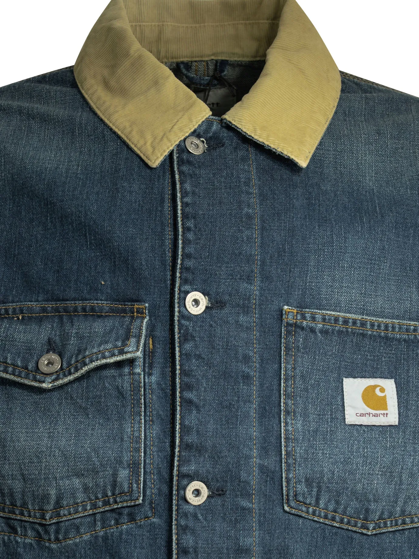 Warren Chore Jackets And Coats Blue sold by Wanan Luxury product image thumbnail 3