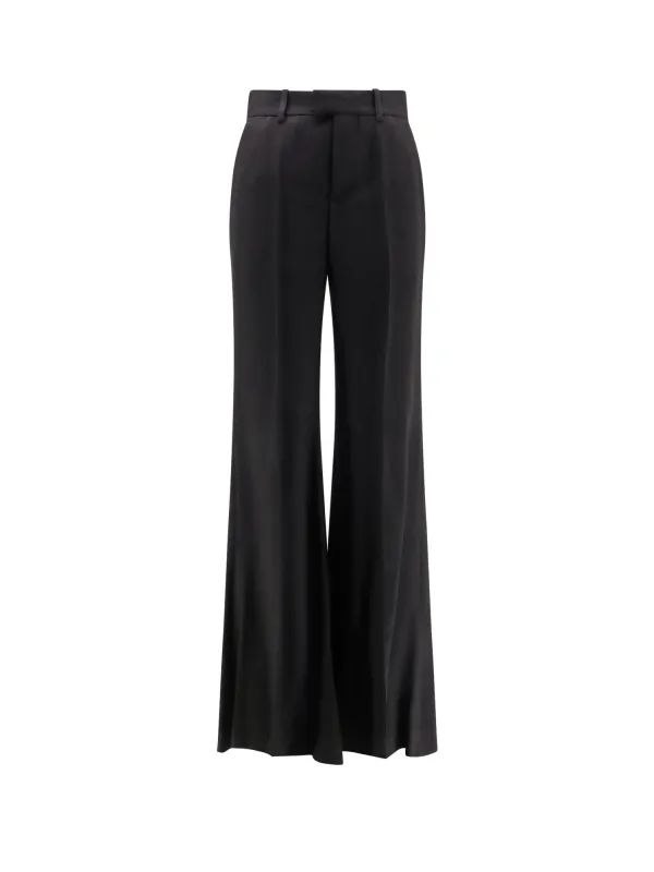 Viscose Trousers With Flared Bottom made by Balenciaga