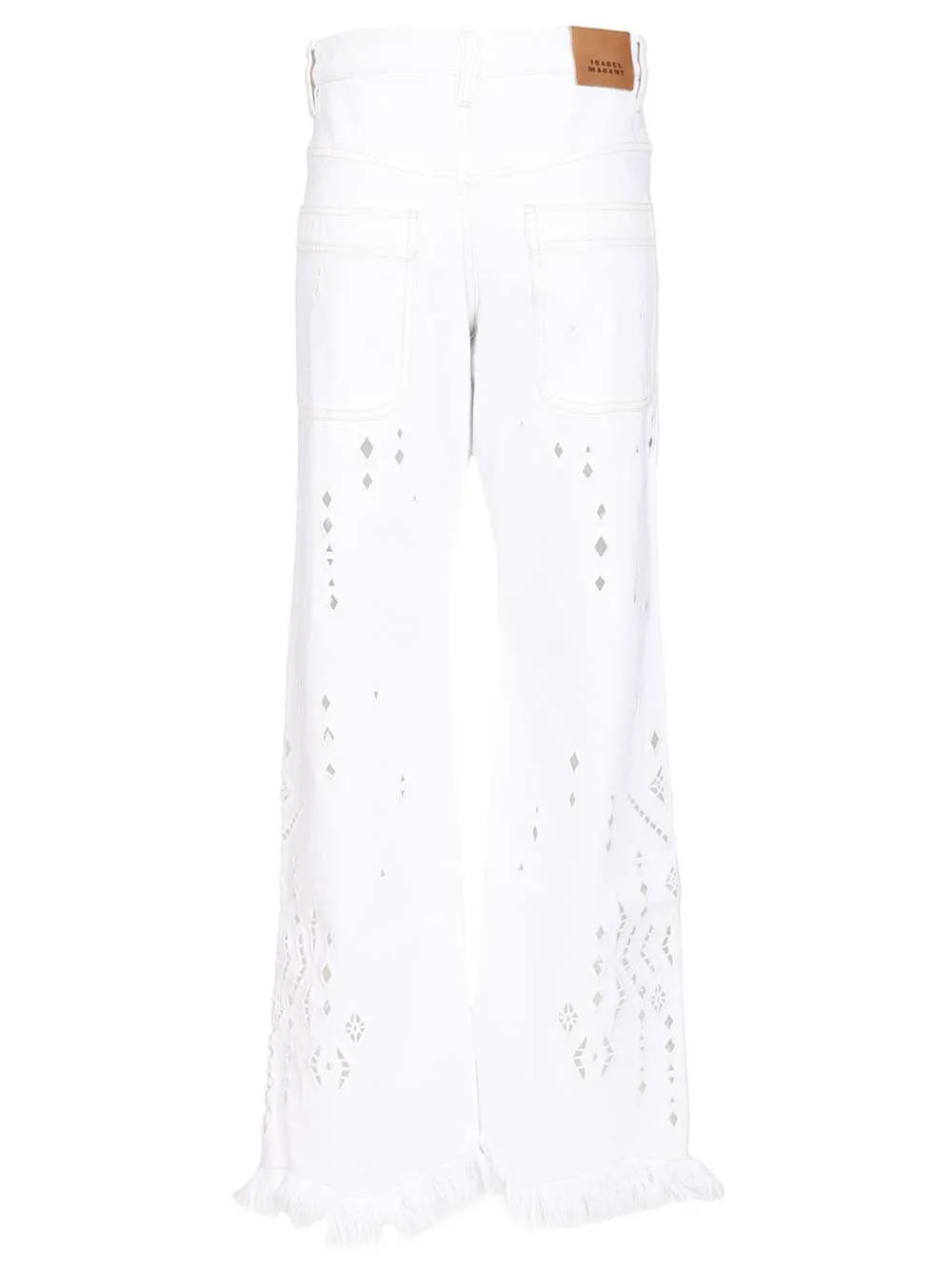 Amia Trousers White sold by Wanan Luxury product image thumbnail 2