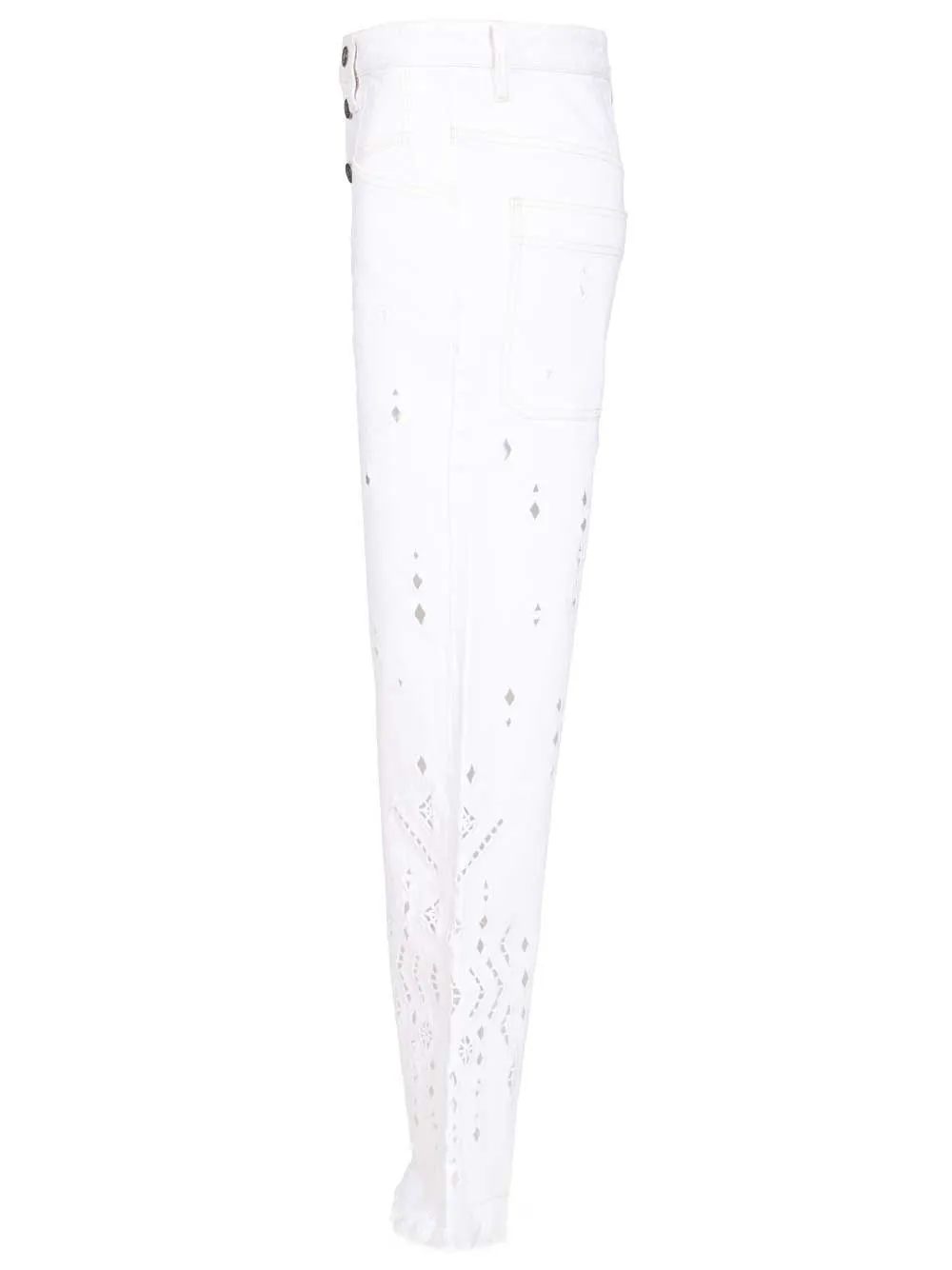Amia Trousers White sold by Wanan Luxury product image thumbnail 3