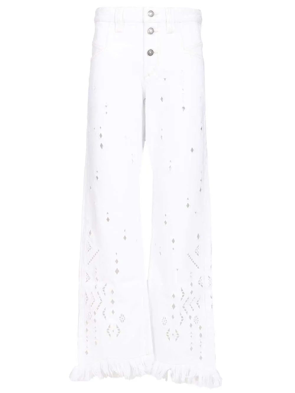 Amia Trousers White sold by Wanan Luxury