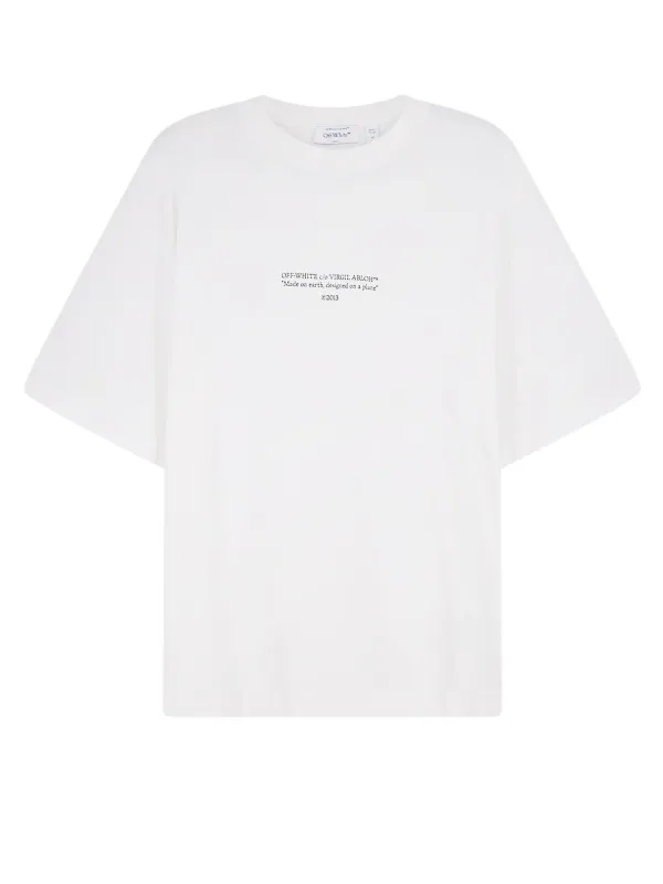 Statement Cotton T-Shirt made by Off-White
