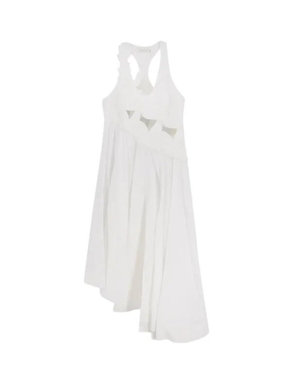 Luna Applique Cotton Dress made by Zimmermann