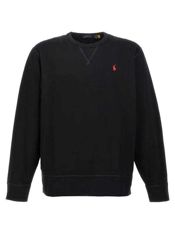 With Embroidered Logo Sweatshirt Black made by Polo by Ralph Lauren
