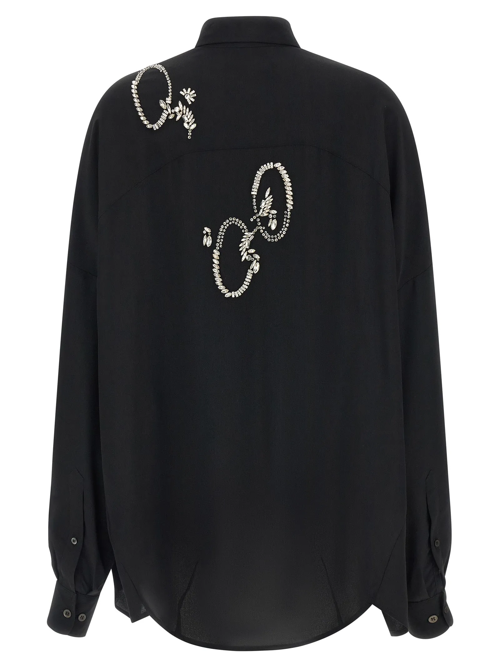 Casia Shirt And Blouse Black sold by Wanan Luxury product image thumbnail 2