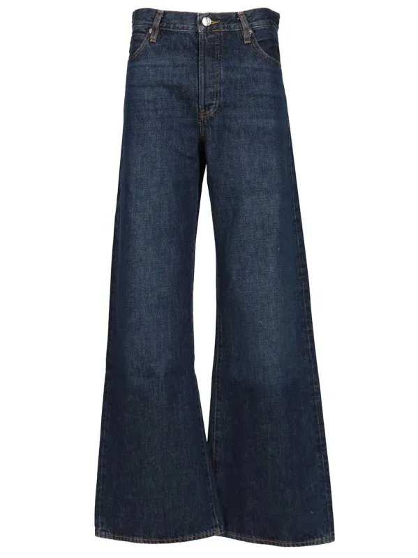 The Loose Jean Jeans Black made by Frame Denim