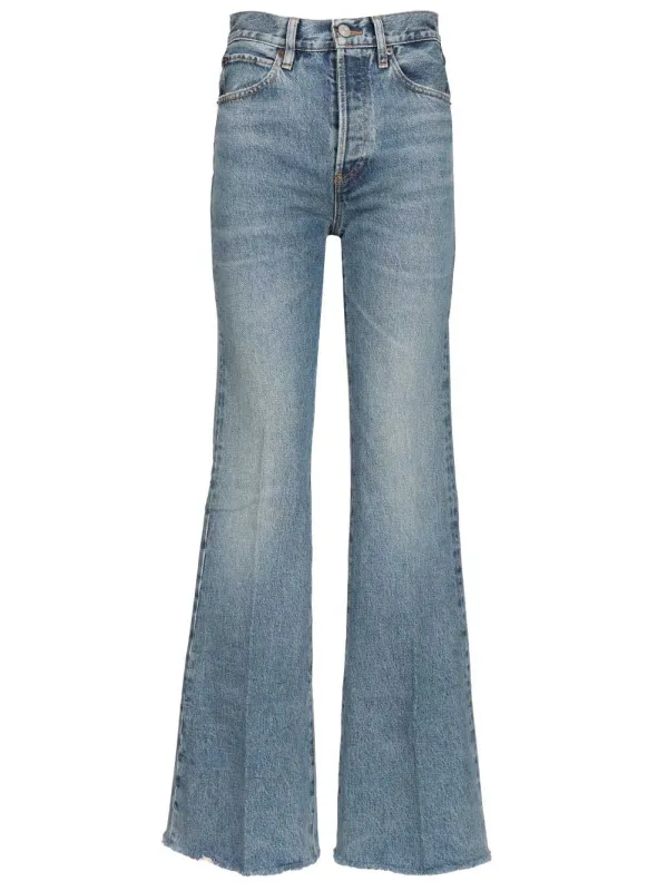 The Lax Jean Jeans Light Blue made by Frame Denim