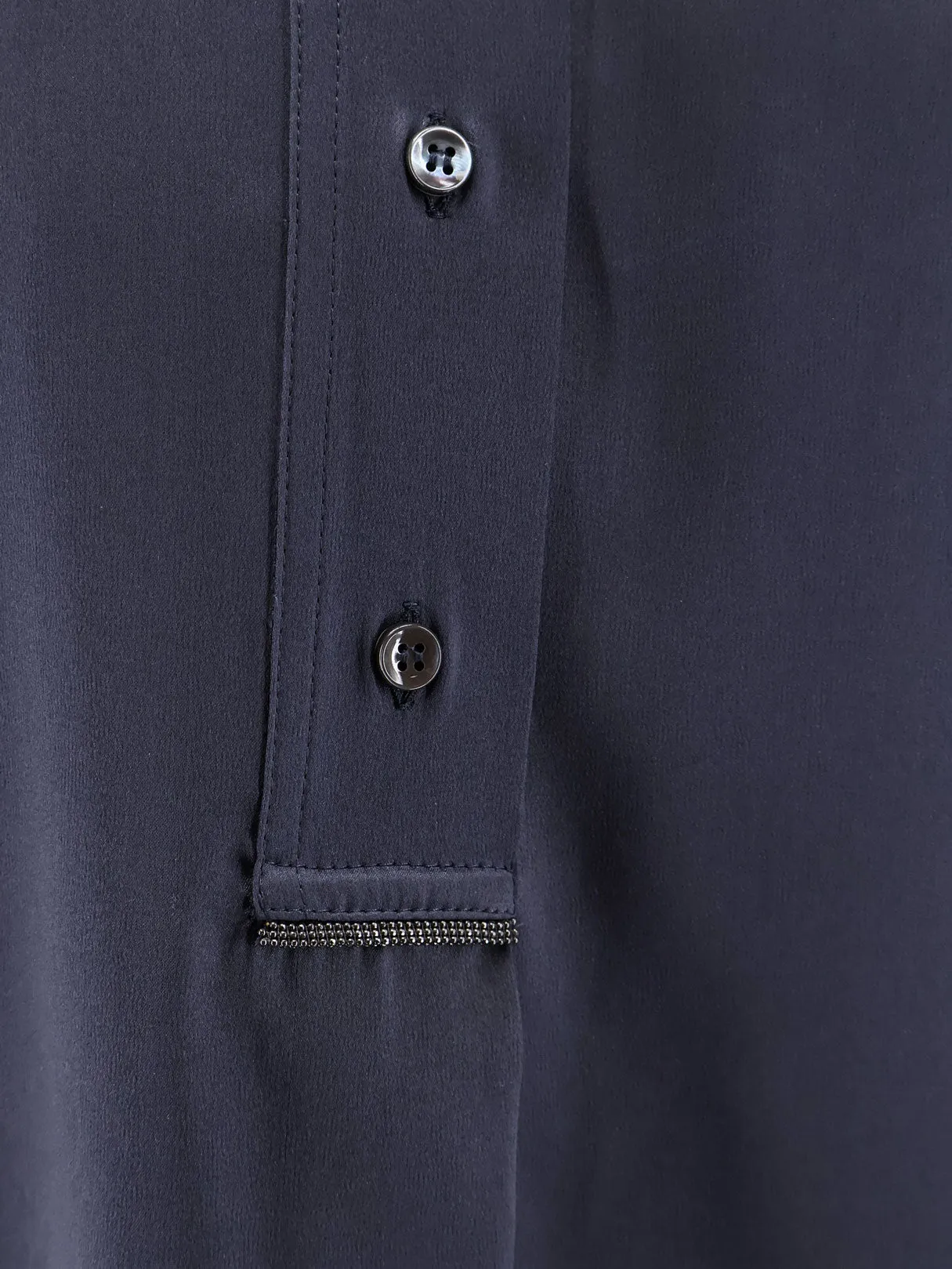 Silk Shirt With Monili Detail sold by Wanan Luxury product image thumbnail 3