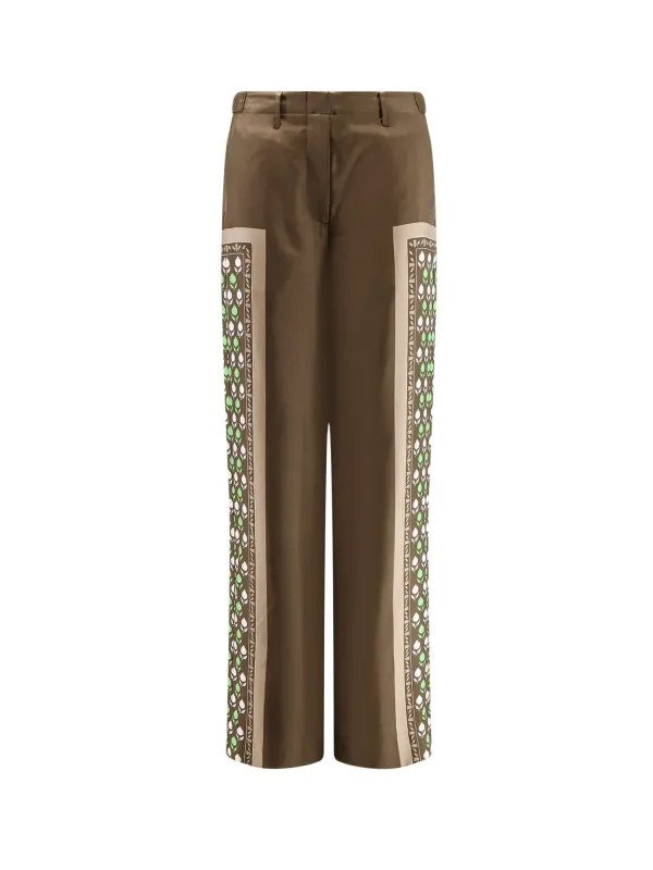 Silk Trousers made by Tory Burch
