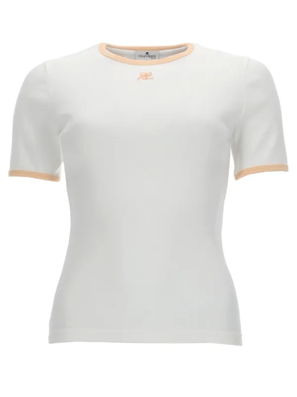 T-Shirt Con Logo made by Courreges