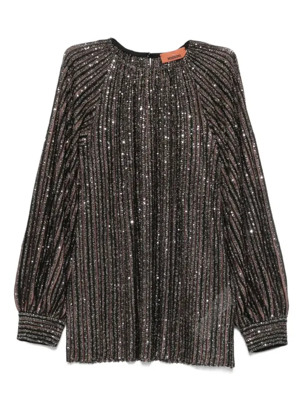 Striped Top With Sequins made by Missoni