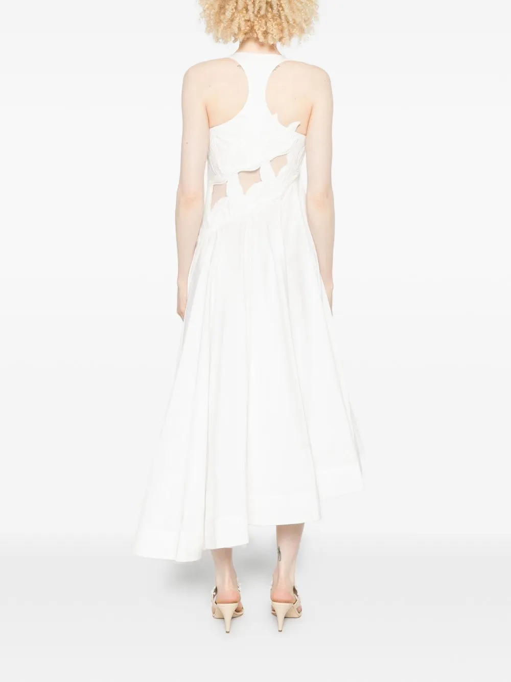 Luna Cotton Midi Dress sold by Wanan Luxury product image thumbnail 5