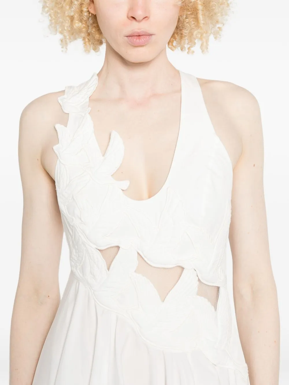 Luna Cotton Midi Dress sold by Wanan Luxury product image thumbnail 3