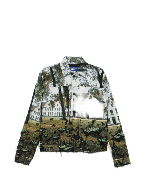 Printed Jacket made by Junya Watanabe