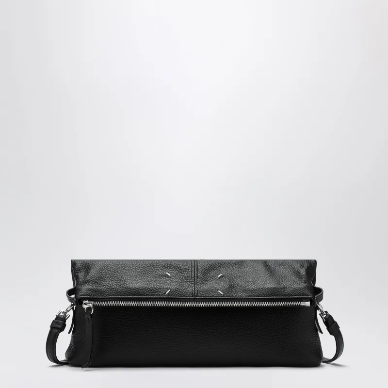 5 Ac Soft Pouch In Soft Calf Leather Black made by Maison Margiela