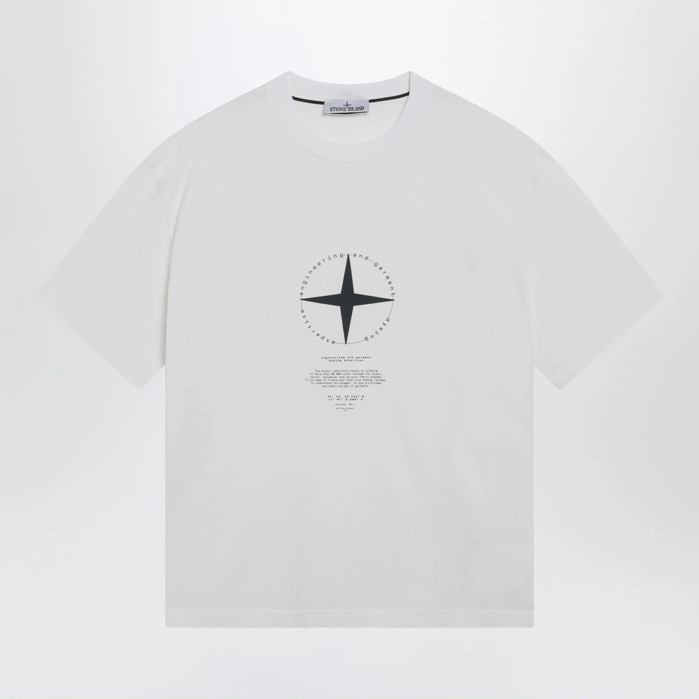 Regular-Fit Organic Cotton T-Shirt With Print In White sold by Wanan Luxury