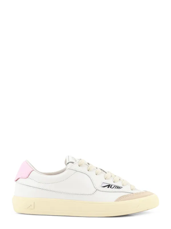 Windscape Leather Sneakers With Suede Insert made by Autry
