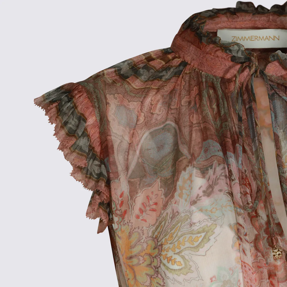 Dresses Pink Paisley sold by Wanan Luxury product image thumbnail 4