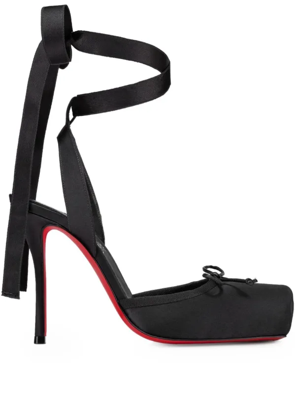 Cassia Satin Sandals made by Christian Louboutin