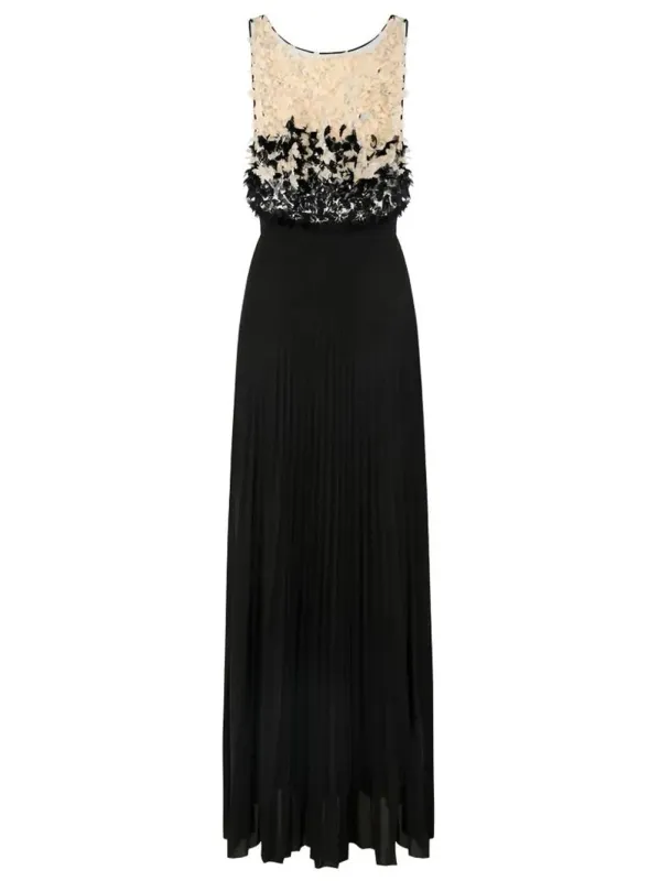 Red Carpet Dress In Tulle And Lurex Jersey made by Elisabetta Franchi