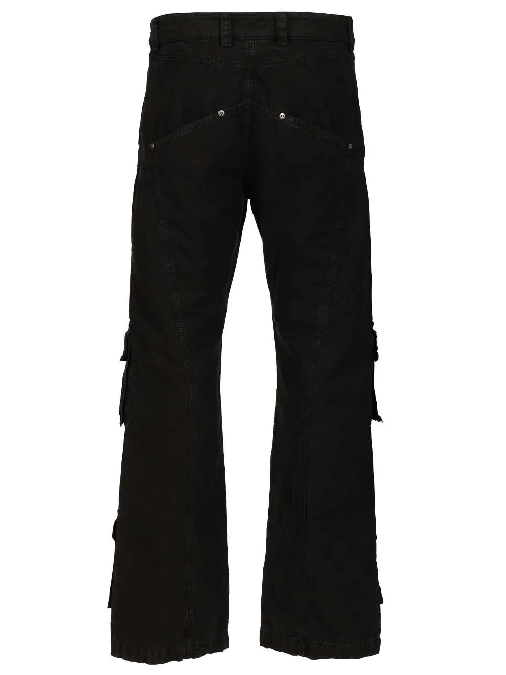 Multipocket Cargo Jeans Trousers Black sold by Wanan Luxury product image thumbnail 2