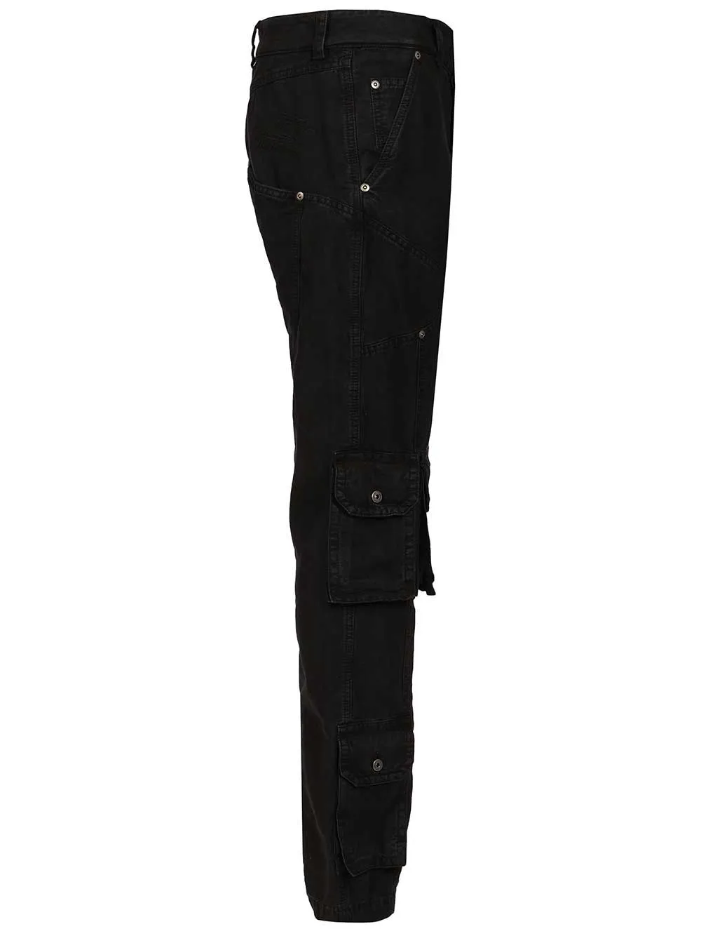 Multipocket Cargo Jeans Trousers Black sold by Wanan Luxury product image thumbnail 3