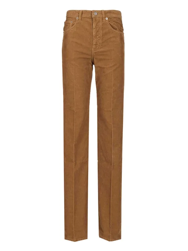 Clyde Trousers Brown made by Yves Saint Laurent