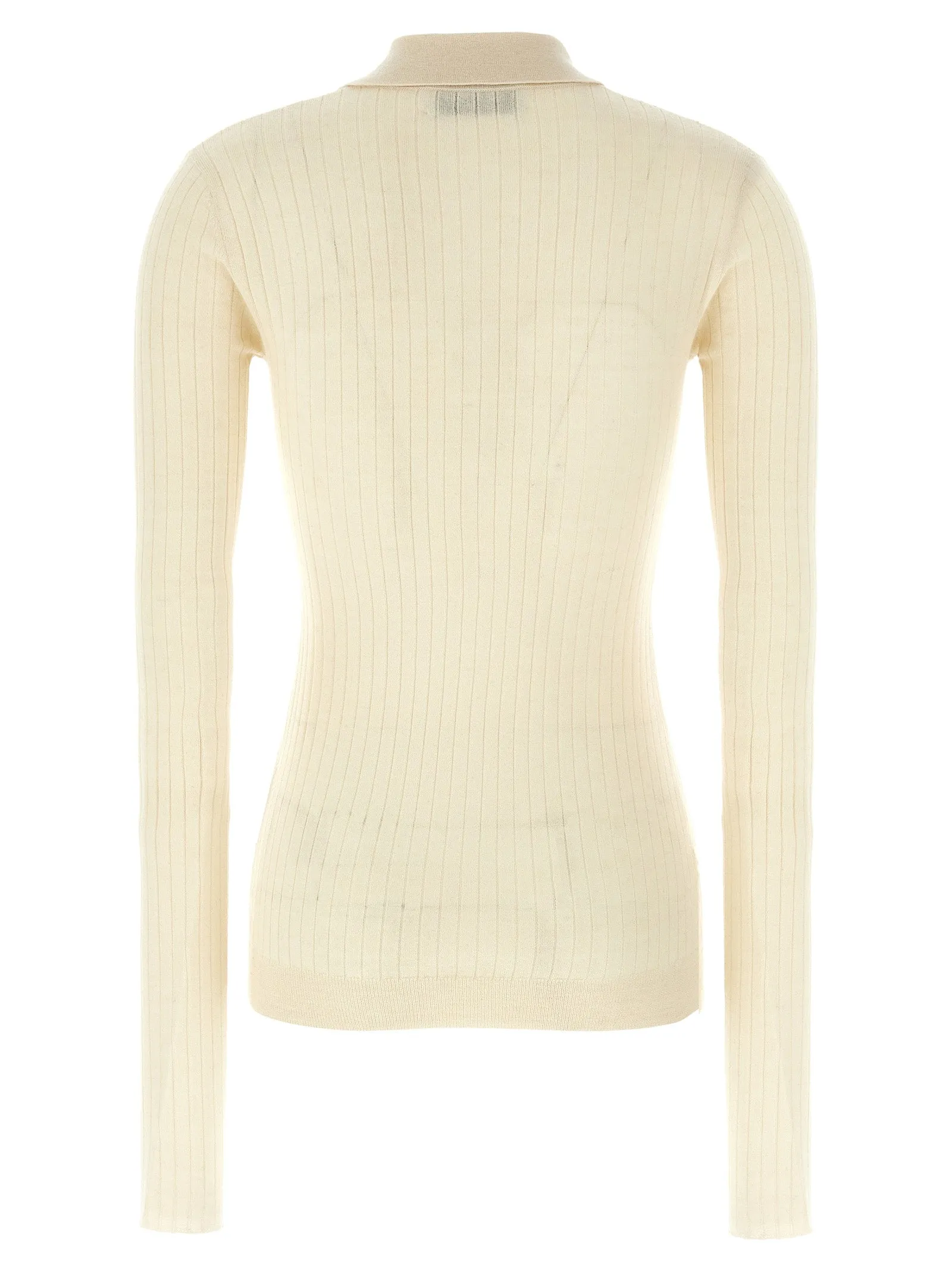 Ribbed Sweater Sweaters And Cardigans White sold by Wanan Luxury product image thumbnail 2