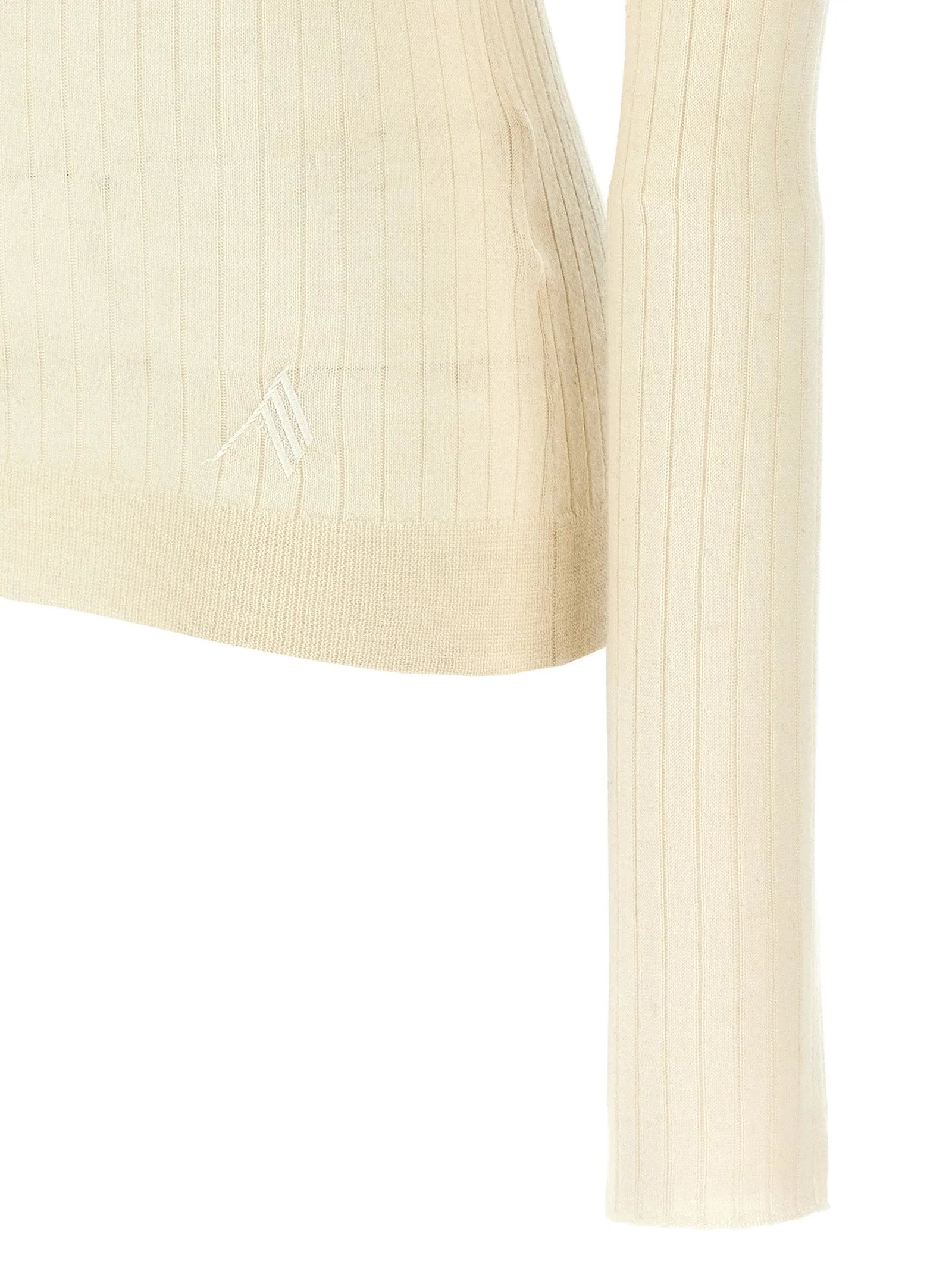 Ribbed Sweater Sweaters And Cardigans White sold by Wanan Luxury product image thumbnail 4