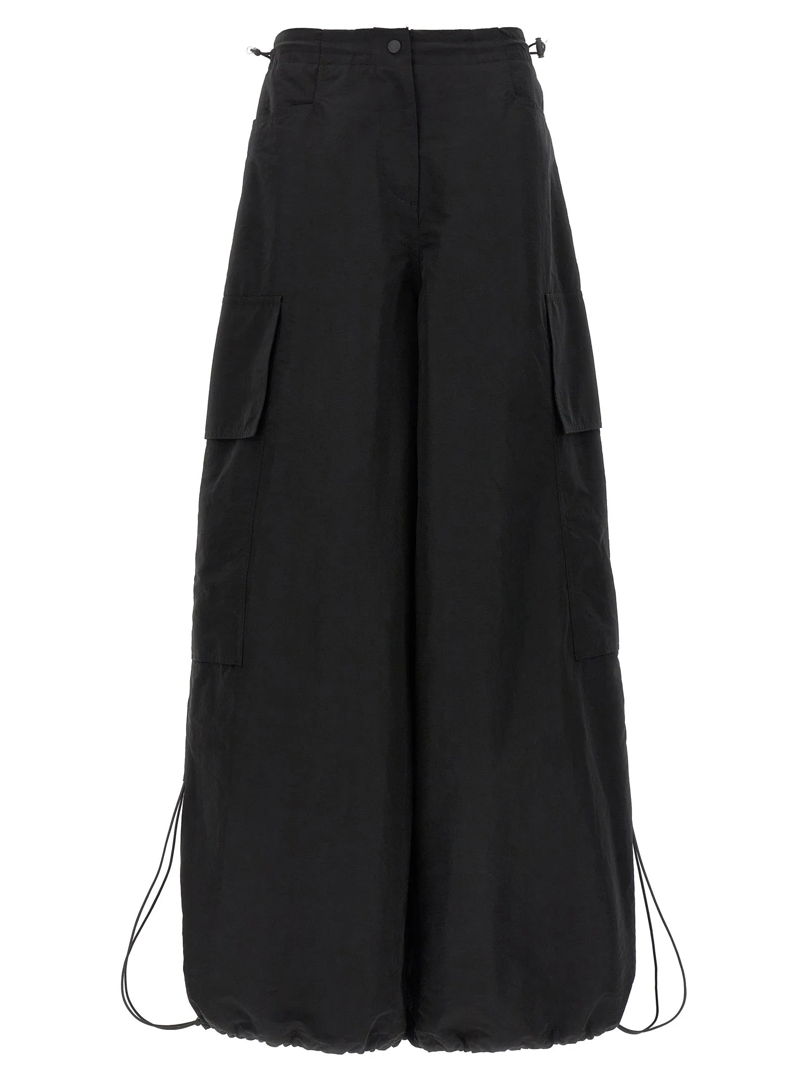 Parachute Pants Black sold by Wanan Luxury