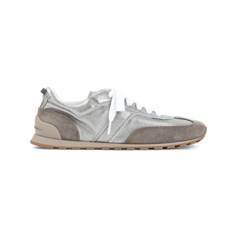 Sneakers Nude & Neutrals made by Brunello Cucinelli