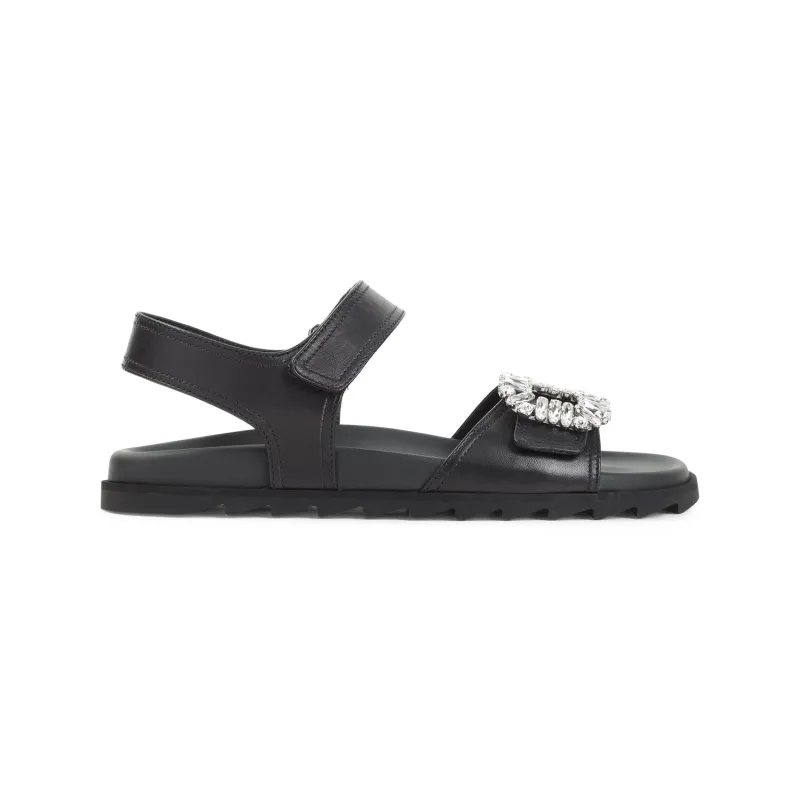 Sandals Black made by Roger Vivier