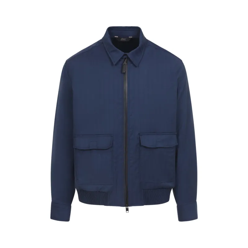 Jackets Blue made by Brioni