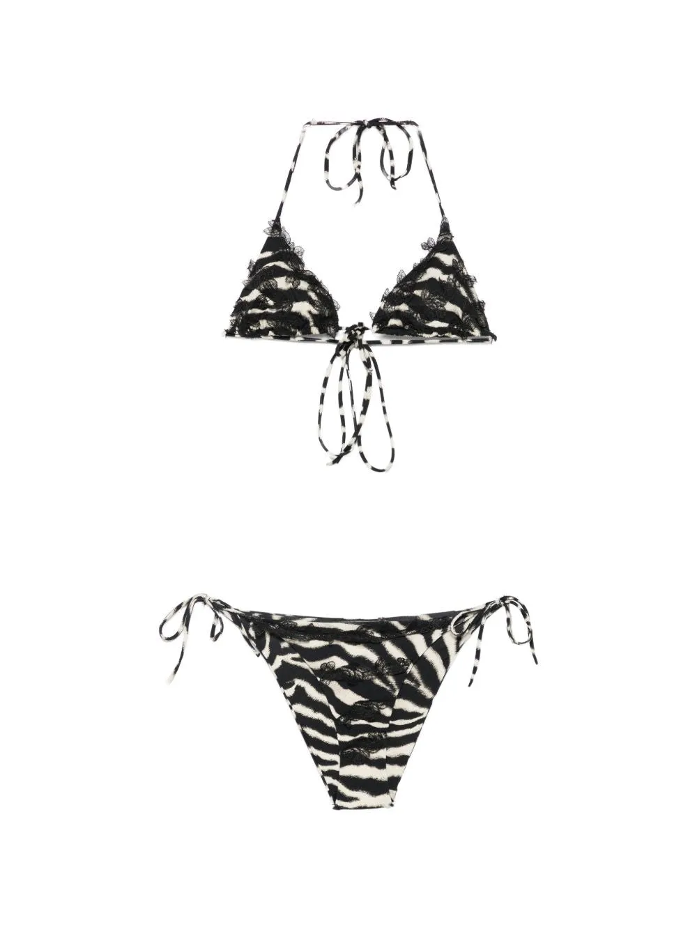 Printed Triangle Bikini Set sold by Wanan Luxury