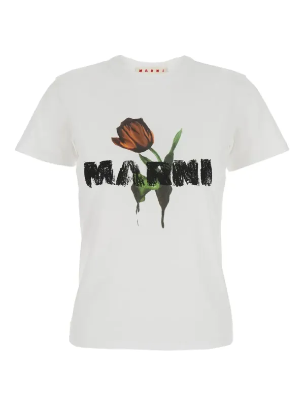 Floral T-Shirt made by Marni