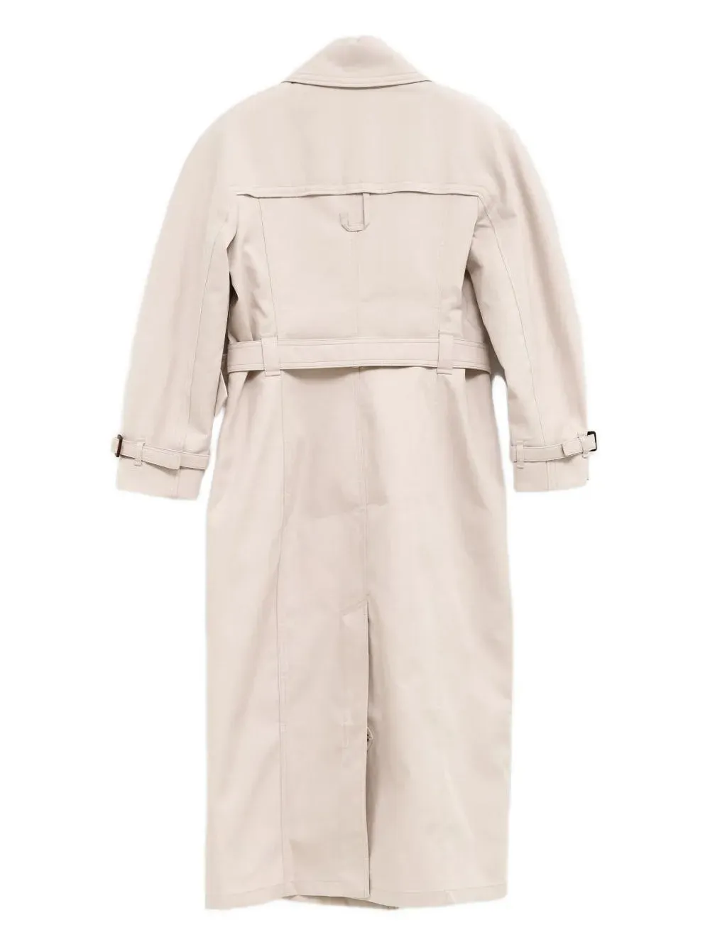 Double-Breasted Trench Coat With Belt sold by Wanan Luxury product image thumbnail 2