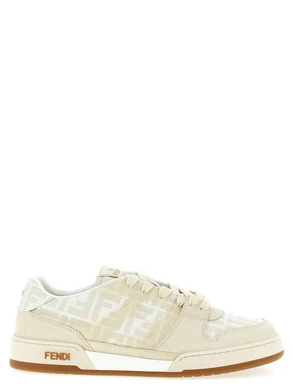 Fendi Match Sneakers Beige made by Fendi