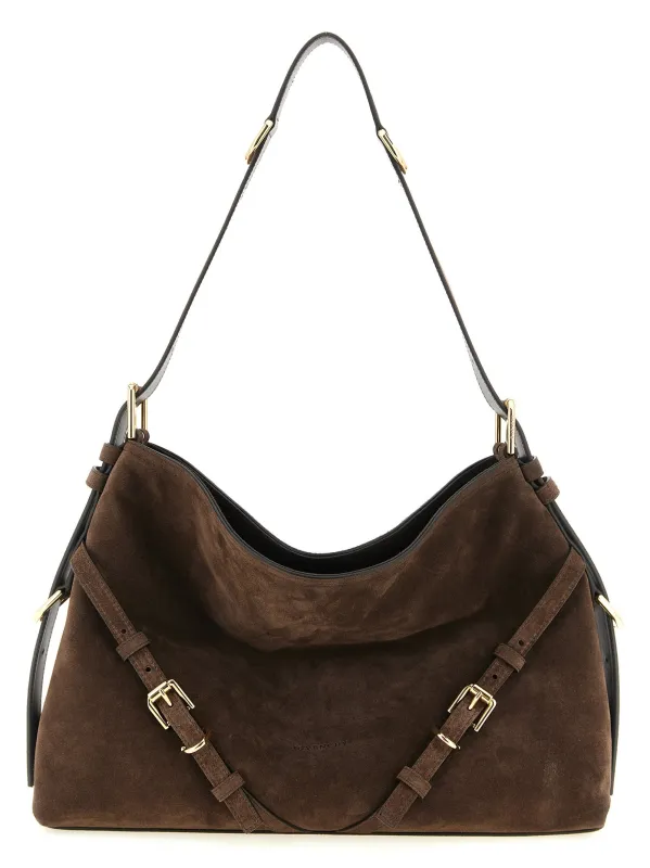 Voyou Shoulder Bags Brown made by Givenchy
