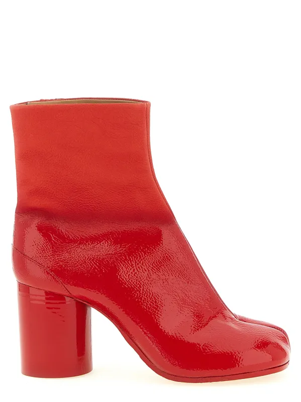 Tabi Boots And Ankle Boots Red made by Maison Margiela