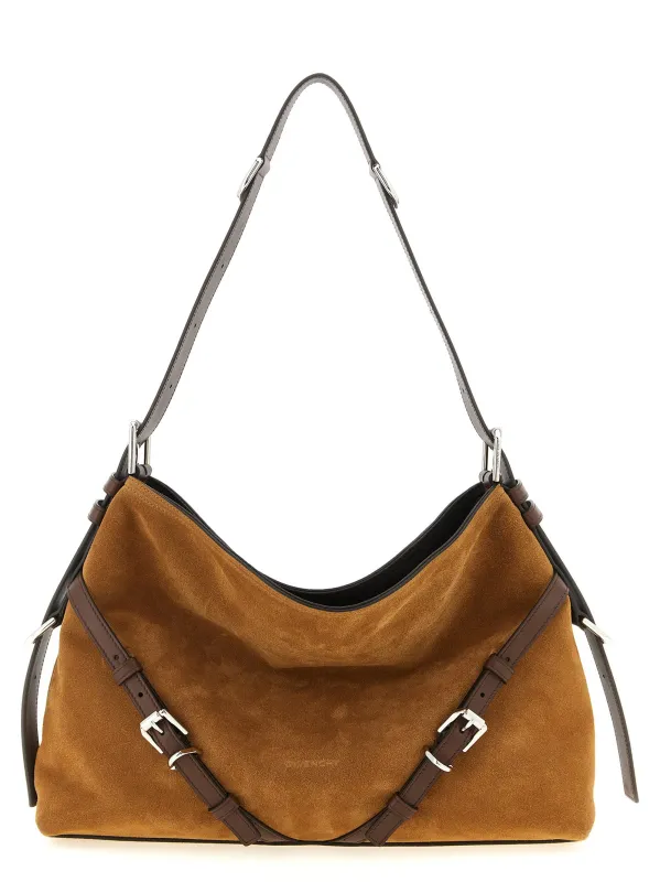 Voyou Shoulder Bags Brown made by Givenchy