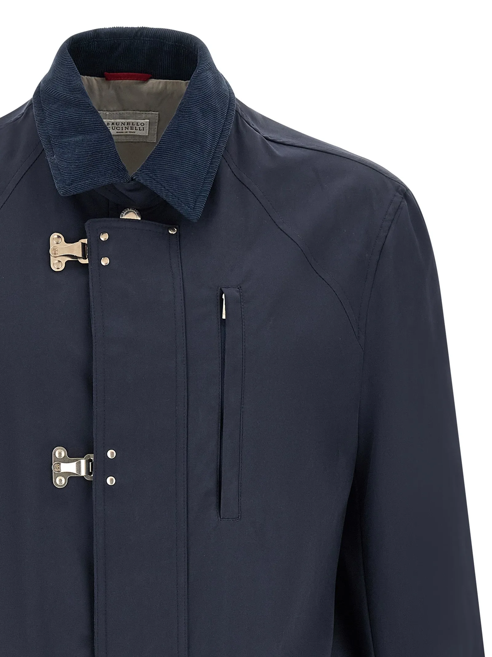 Techno Cotton Jacket Puffer Jackets Blue sold by Wanan Luxury product image thumbnail 3