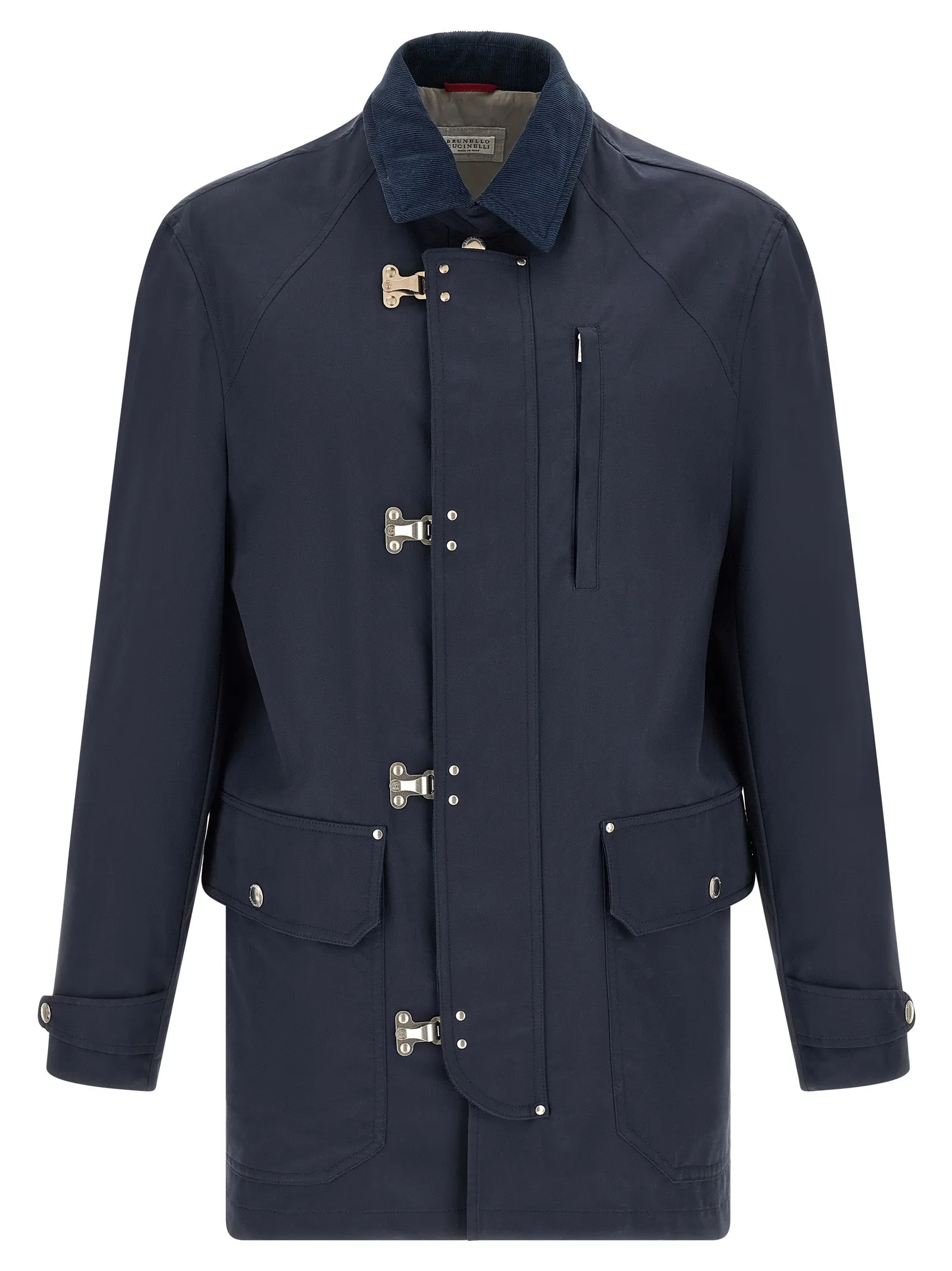 Techno Cotton Jacket Puffer Jackets Blue sold by Wanan Luxury