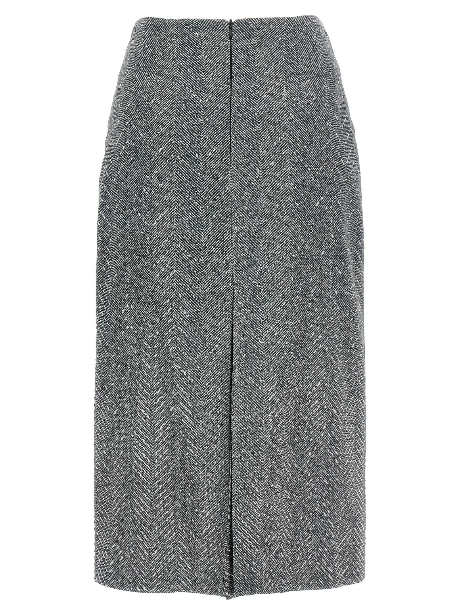 Rhinestone Skirt Skirts Gray sold by Wanan Luxury product image thumbnail 2