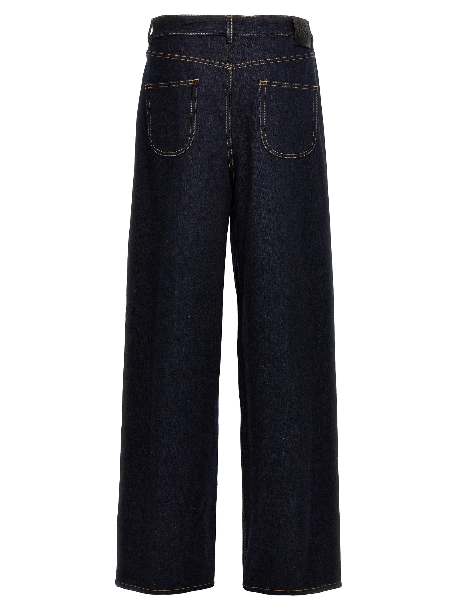 Baggy Tapered Jeans Blue sold by Wanan Luxury product image thumbnail 2