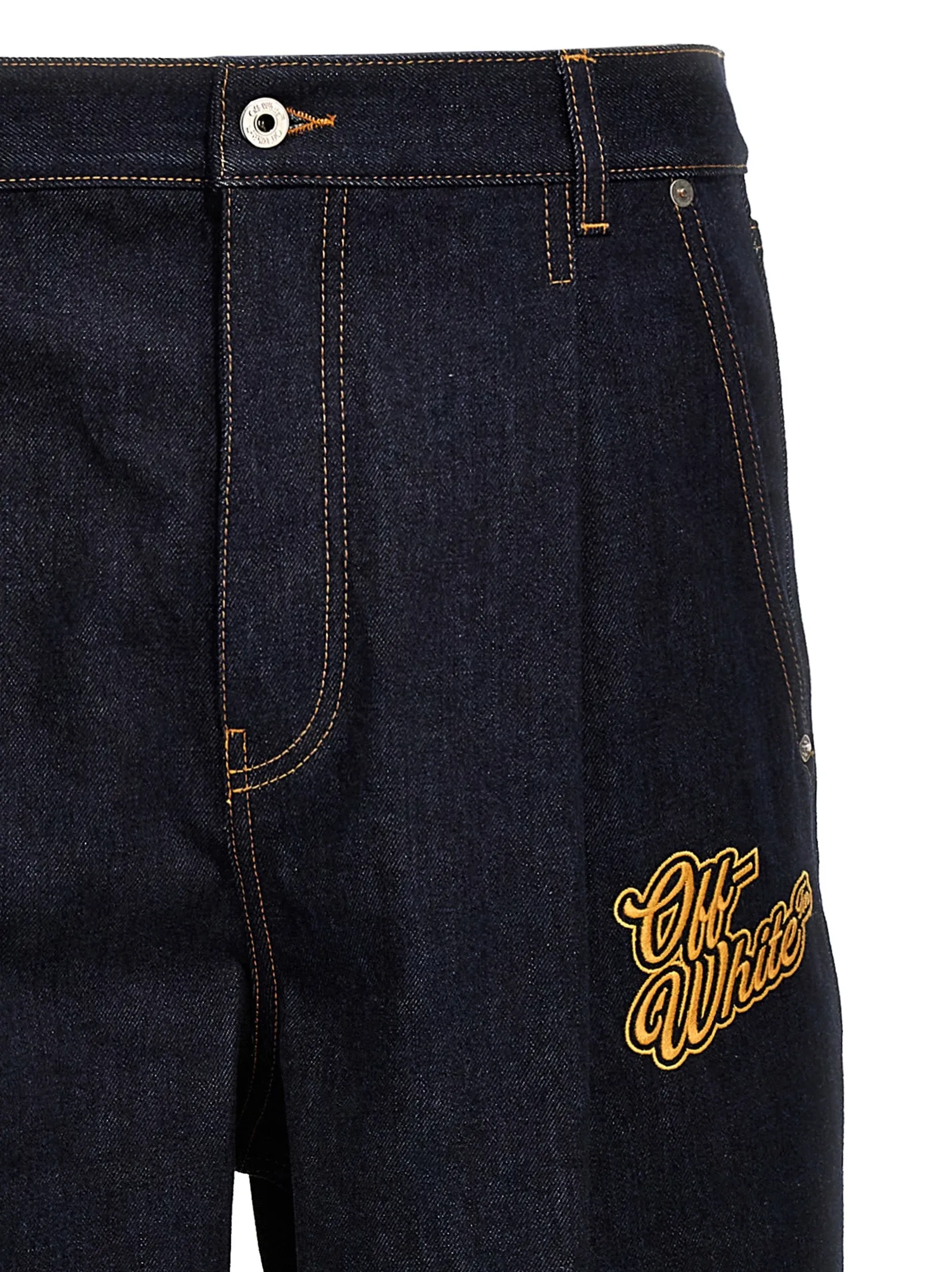 Baggy Tapered Jeans Blue sold by Wanan Luxury product image thumbnail 3