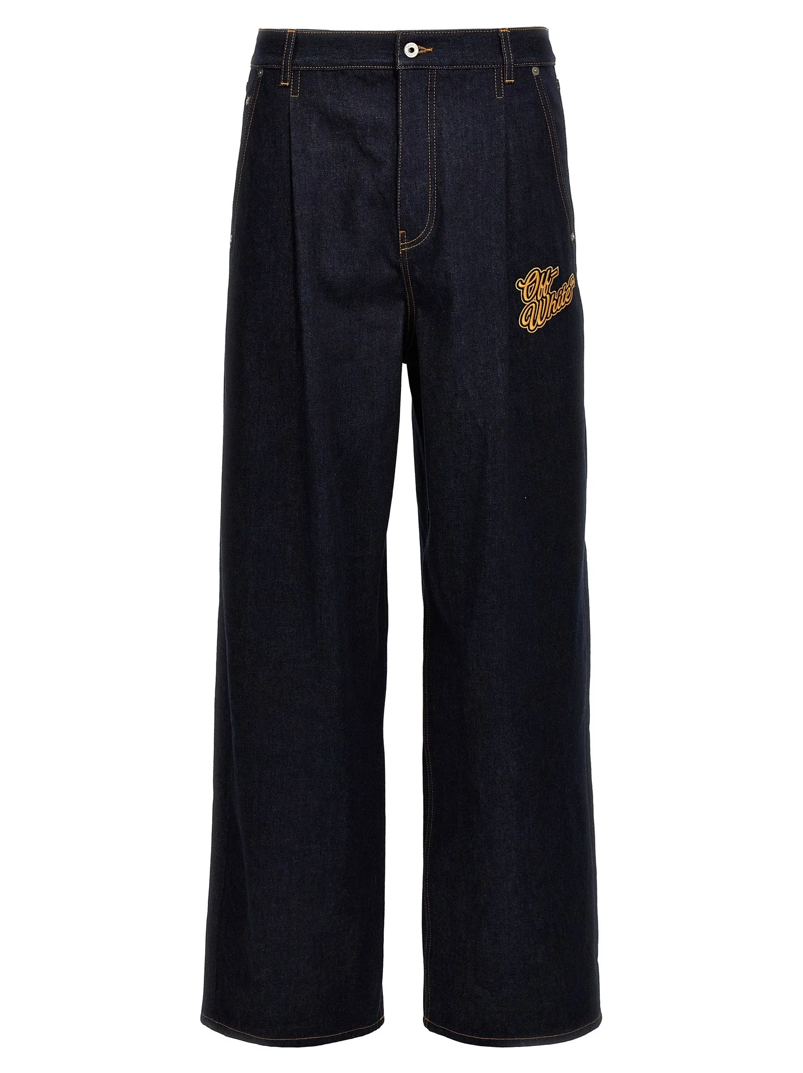 Baggy Tapered Jeans Blue sold by Wanan Luxury